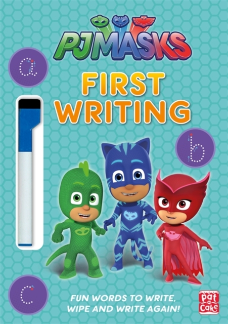 PJ Masks: First Writing Wipe Clean : Get ready to write with the PJ Masks!, Paperback / softback Book