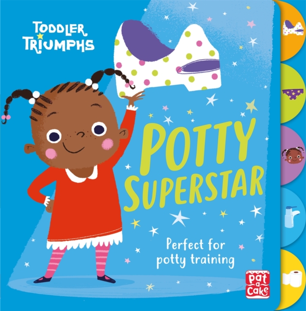 Toddler Triumphs: Potty Superstar : A potty training book for girls, Board book Book