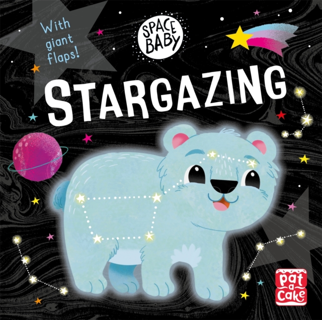 Space Baby: Stargazing : A board book with giant touch-and-feel flaps!, Board book Book