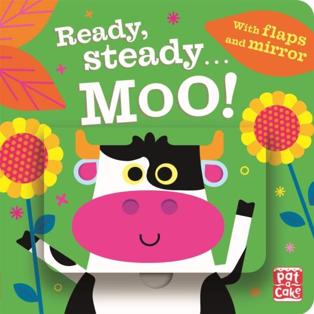 Ready Steady...: Moo! : Board book with flaps and mirror, Board book Book