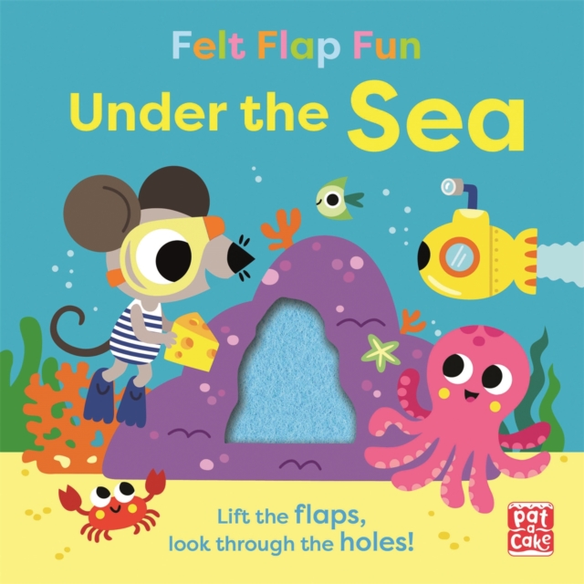 Felt Flap Fun: Under the Sea : Board book with felt flaps, Board book Book