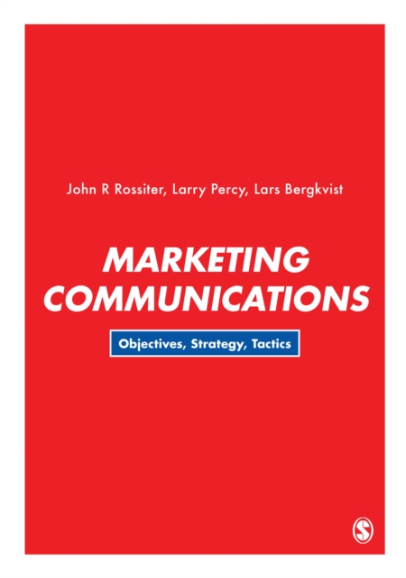 Marketing Communications : Objectives, Strategy, Tactics, Hardback Book