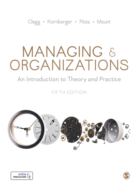 Managing and Organizations : An Introduction to Theory and Practice, Hardback Book