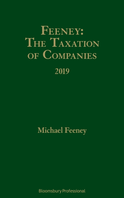 Feeney: The Taxation of Companies 2019, EPUB eBook