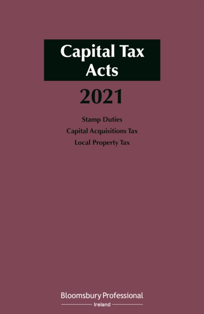Capital Tax Acts 2021, PDF eBook