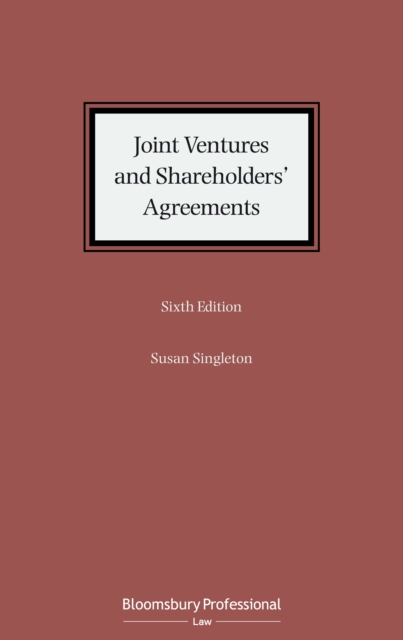 Joint Ventures and Shareholders' Agreements, PDF eBook