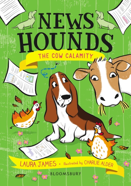 News Hounds: The Cow Calamity, Paperback / softback Book
