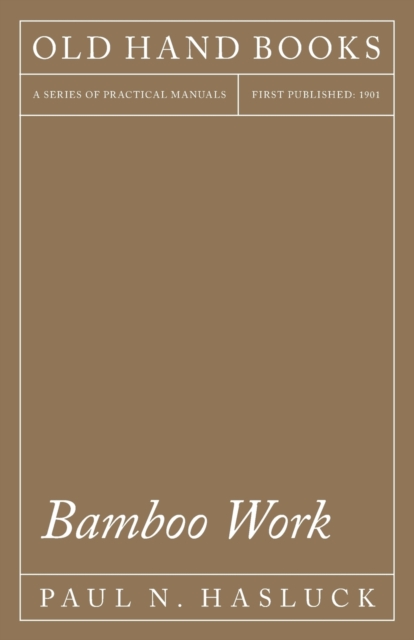 Bamboo Work, Paperback / softback Book