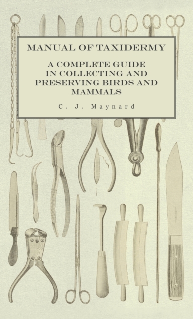 Manual of Taxidermy - A Complete Guide in Collecting and Preserving Birds and Mammals, Hardback Book