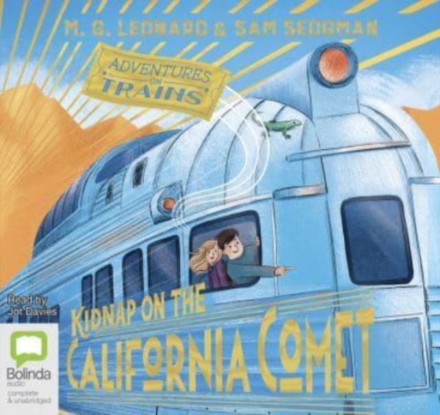 KIDNAP ON THE CALIFORNIA COMET, CD-Audio Book