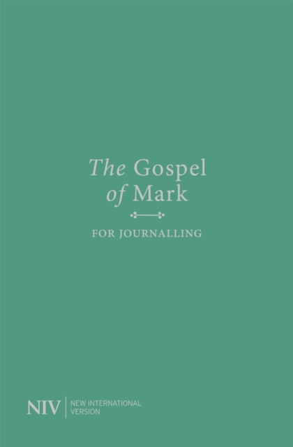 NIV Gospel of Mark for Journalling, Paperback / softback Book