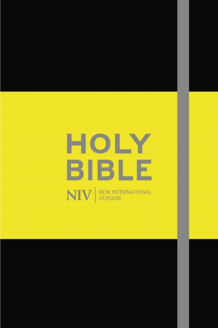 NIV Pocket Black Notebook Bible, Hardback Book