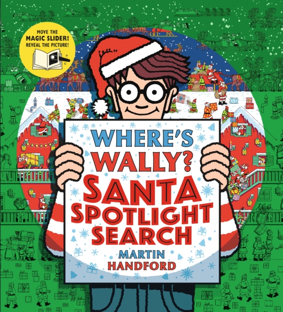 Where's Wally? Santa Spotlight Search, Hardback Book