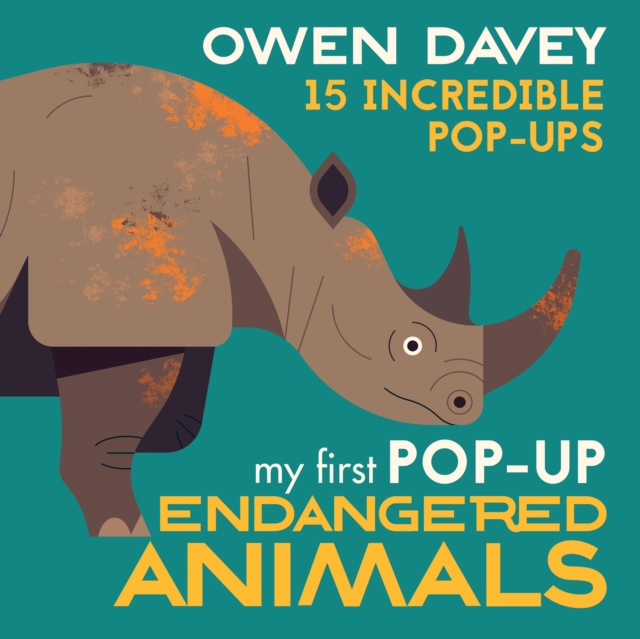 My First Pop-Up Endangered Animals, Hardback Book