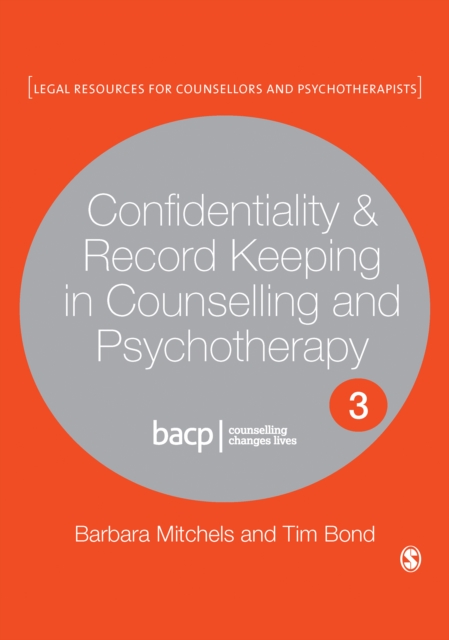 Confidentiality & Record Keeping in Counselling & Psychotherapy, EPUB eBook