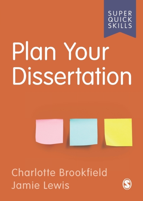 Plan Your Dissertation, Paperback / softback Book