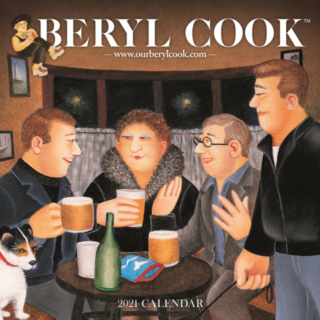 Beryl Cook Square Wall Calendar 2021, Paperback Book