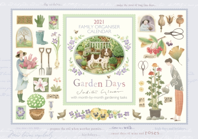Garden Days Week-to-View A4 Planner Calendar 2021, Paperback Book