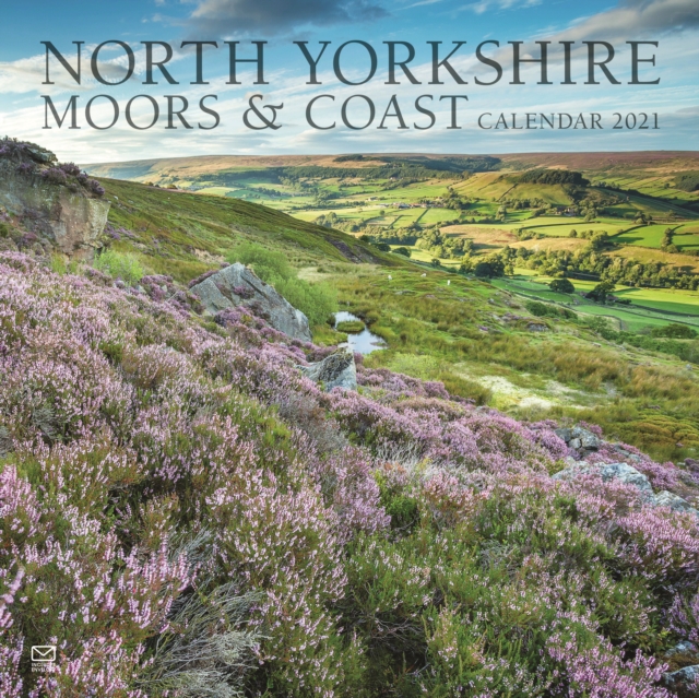 North Yorkshire, Moors & Coast Square Wall Calendar 2021, Paperback Book