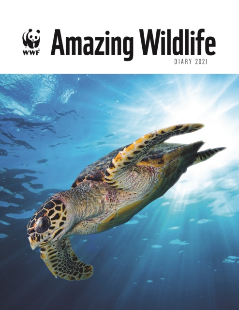 WWF Amazing Wildlife Deluxe A5 Diary 2021, Paperback Book