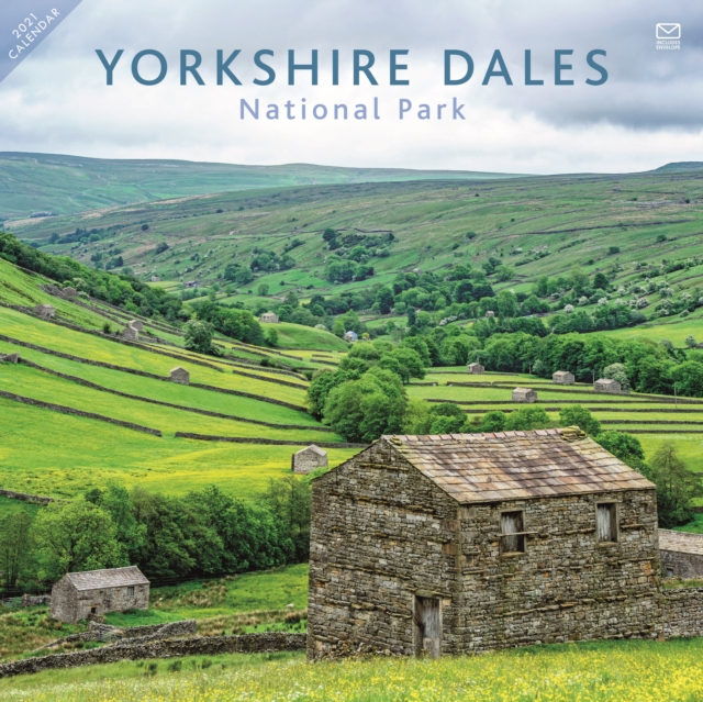 Yorkshire Dales National Park Square Wall Calendar 2021, Paperback Book
