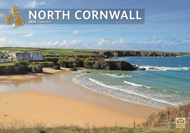 North Cornwall A4 Calendar 2021, Paperback Book