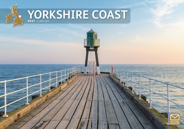 Yorkshire Coast A4 Calendar 2021, Paperback Book