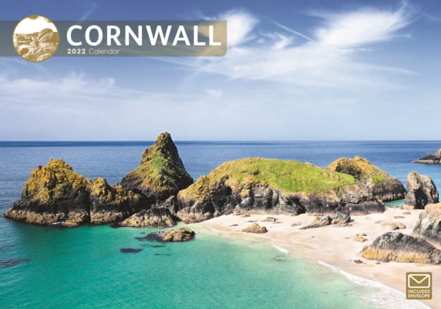 Cornwall A4 Calendar 2022, Calendar Book