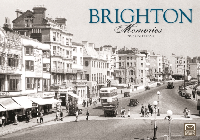 Brighton Memories A4 Calendar 2022, Calendar Book