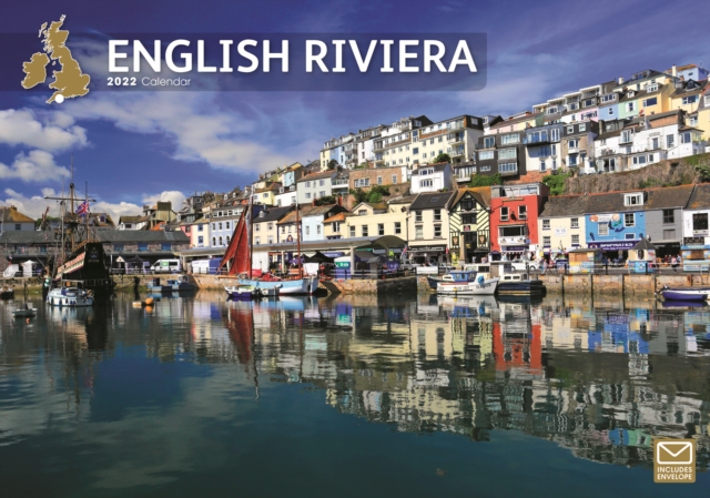 English Riviera A4 Calendar 2022, Calendar Book