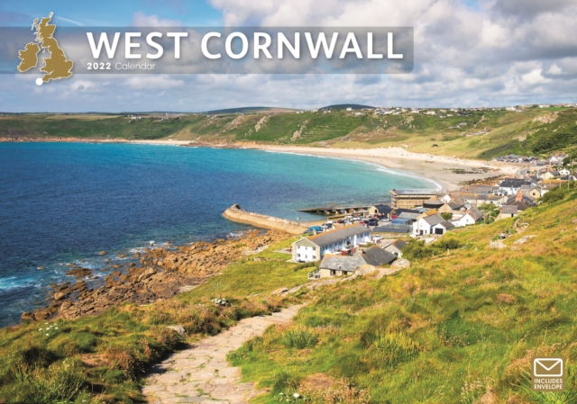West Cornwall A4 Calendar 2022, Calendar Book