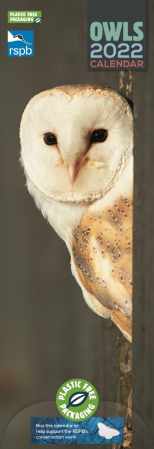 RSPB Owls Slim Calenar 2022, Calendar Book