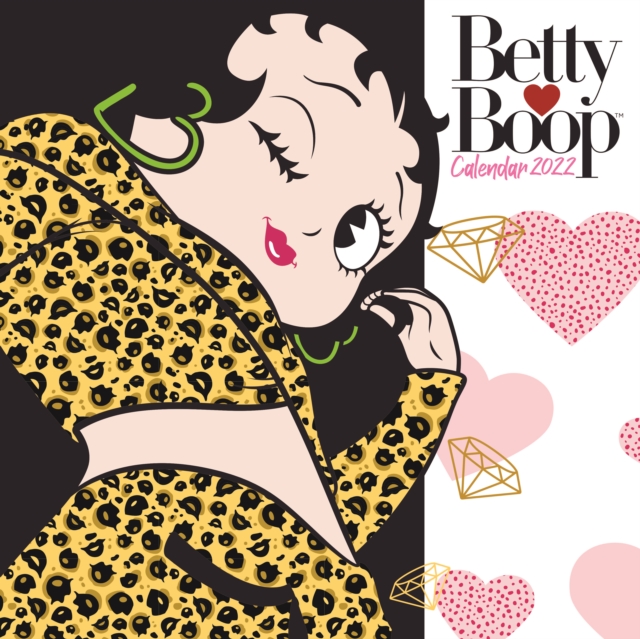 Betty Boop Square Wall Calendar 2022, Calendar Book