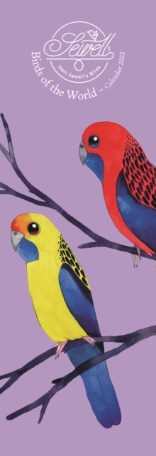 Matt Sewell Birds of the World Slim Calendar 2022, Calendar Book