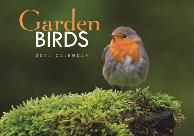 Garden Birds A4 Calendar 2022, Calendar Book