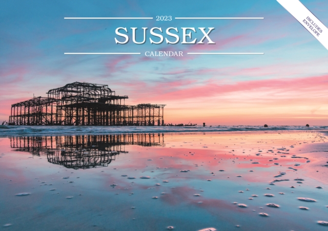 Sussex A5 Calendar 2023, Calendar Book