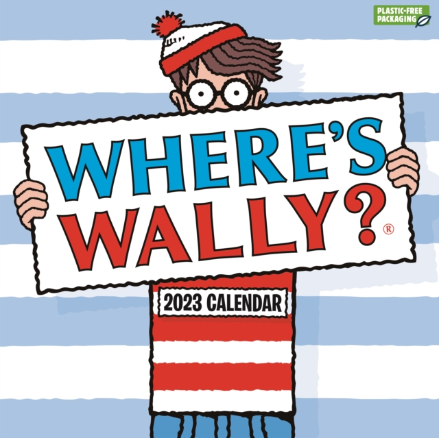 Where's Wally Square Wall Calendar 2023, Calendar Book
