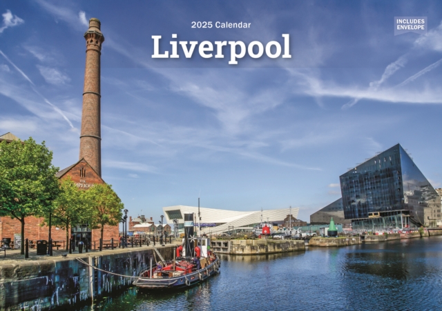 Liverpool A5 Calendar 2025, Paperback Book
