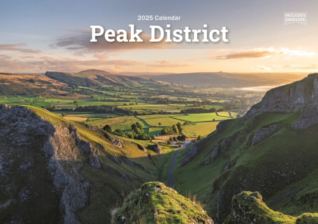 Peak District A5 Calendar 2025, Paperback Book