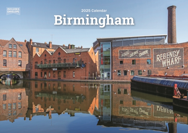 Birmingham A5 Calendar 2025, Paperback Book