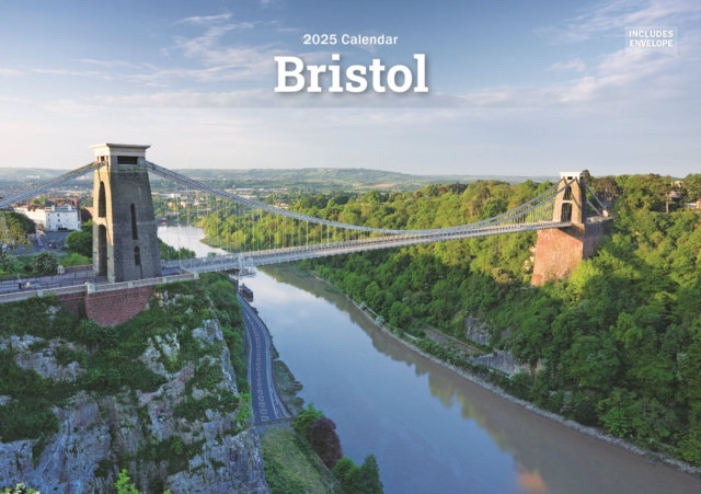 Bristol A5 Calendar 2025, Paperback Book