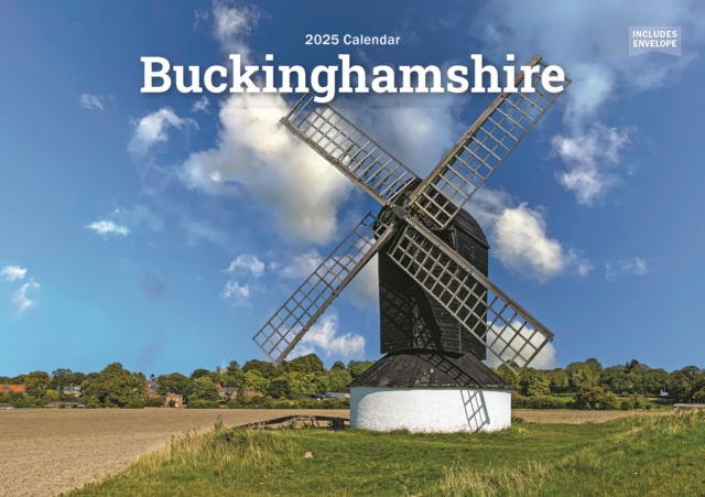 Buckinghamshire A5 Calendar 2025, Paperback Book