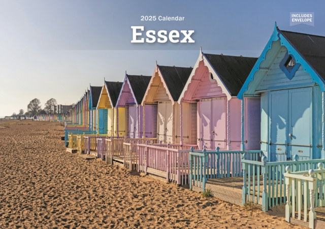 Essex A5 Calendar 2025, Paperback Book