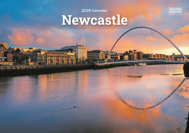 Newcastle A5 Calendar 2025, Paperback Book