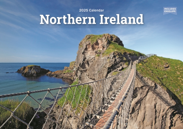 Northern Ireland A5 Calendar 2025, Paperback Book