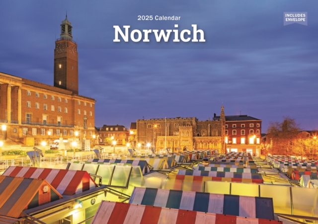 Norwich A5 Calendar 2025, Paperback Book