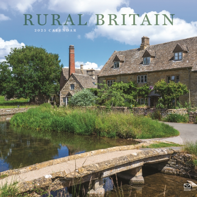 Rural Britain Square Wall Calendar 2025, Paperback Book