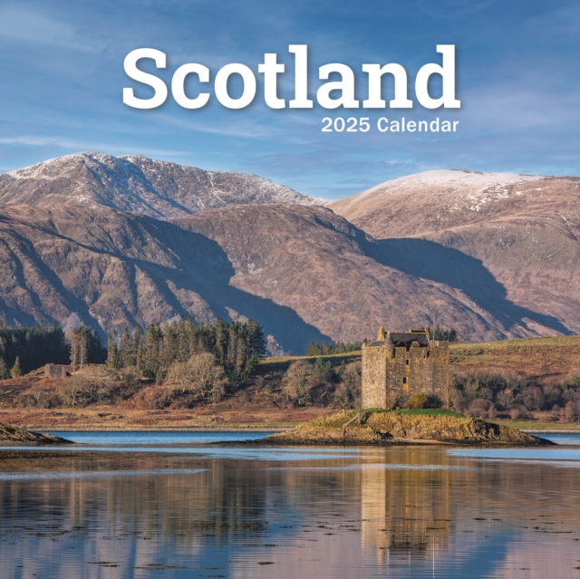 Scotland Square Mini Calendar 2025, Paperback Book