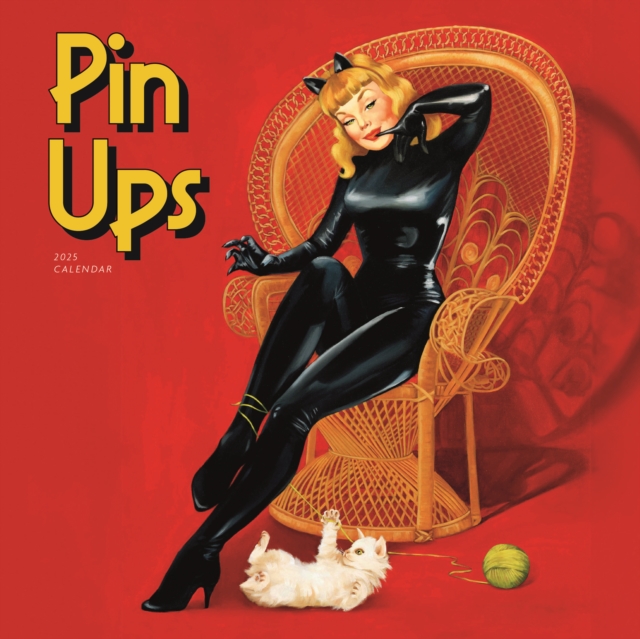 Pin Ups Square Mini Calendar 2025, Paperback Book