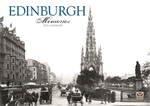 Edinburgh Memories A4 Calendar 2025, Paperback Book